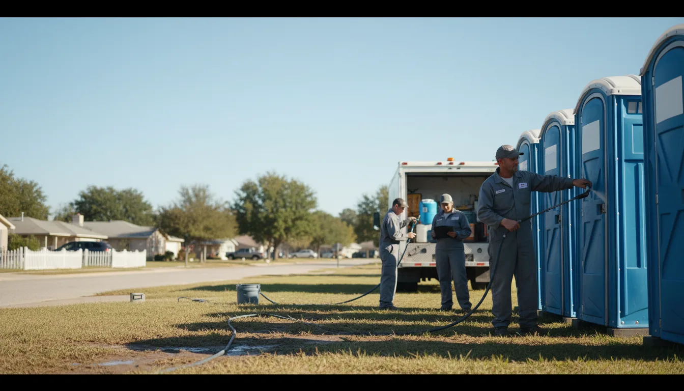 Long-Term Portable Toilet Rental in Grannis, AR near me